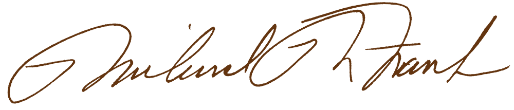 Signature for Richard R. Frank