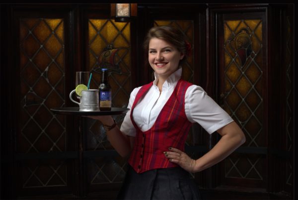 Our new uniforms have a more informal, contemporary look, while still honoring the restaurant’s Scottish theme.