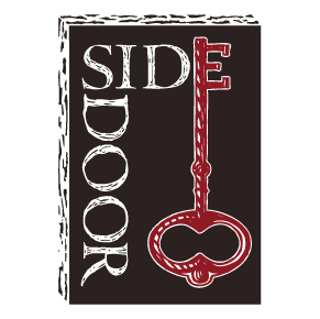 The full logo of SideDoor restaurant